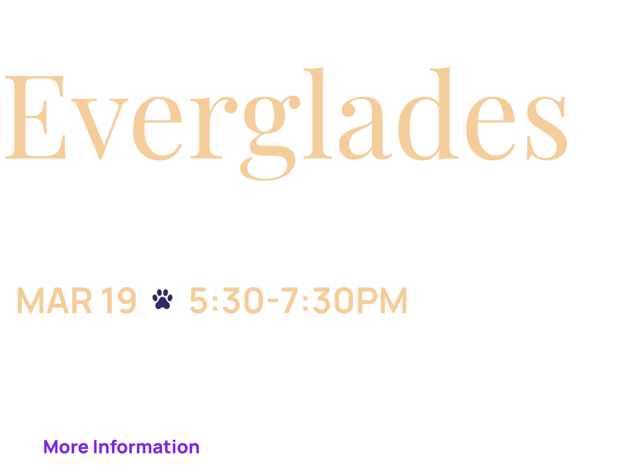 an evening for the everglades